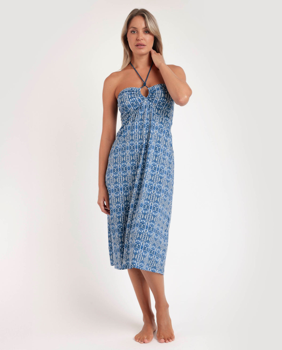 Abitino Estivo Donna fantasia etnica 100% cotone Admas 61392