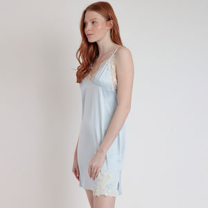Camicia da notte con scollo in pizzo Admas 61395