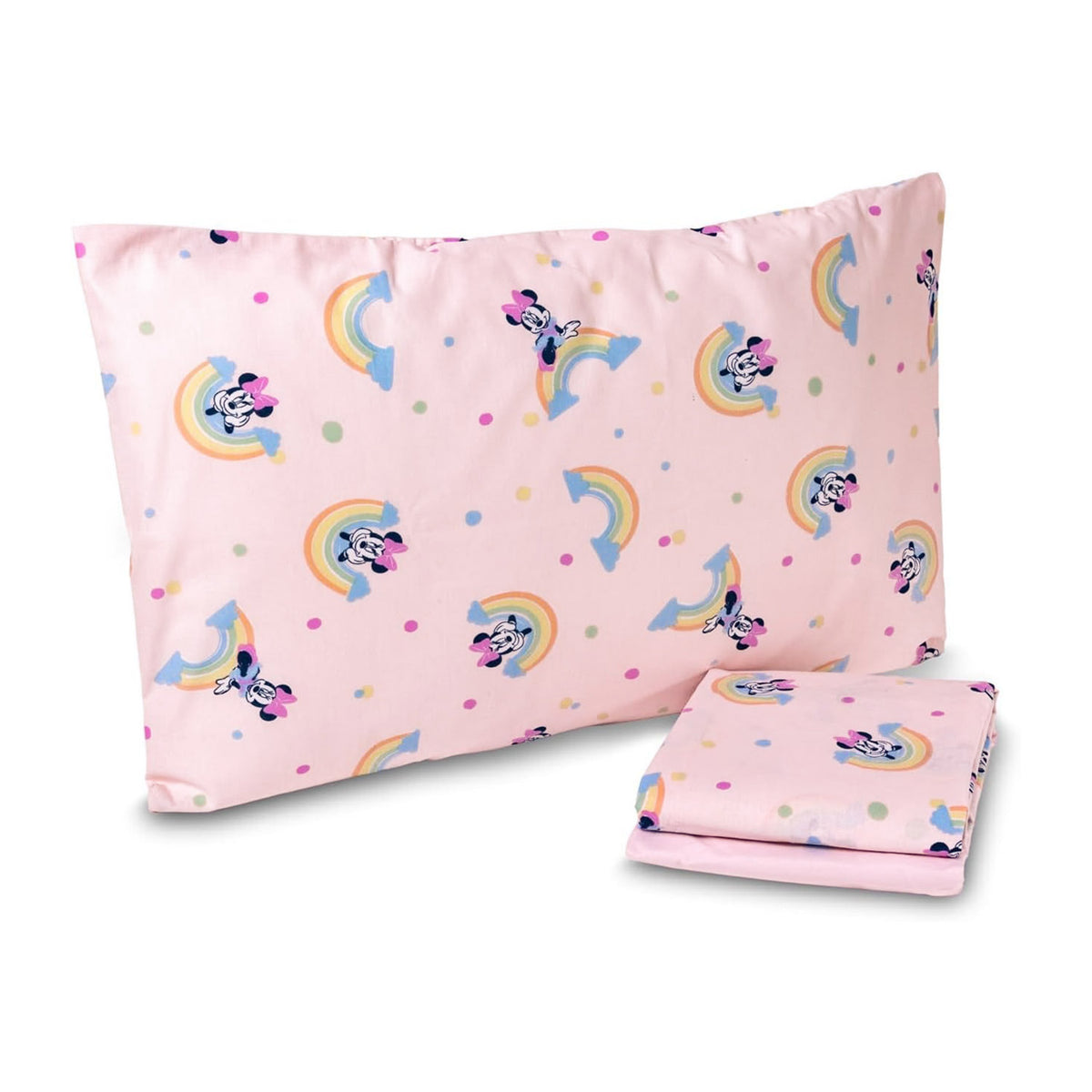 Completo lettino 100% cotone minnie Disney