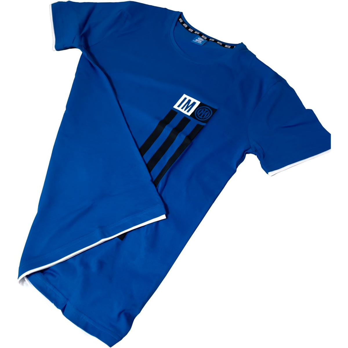 T-shirt maglia uomo girocollo 100% cotone ufficiale INTER