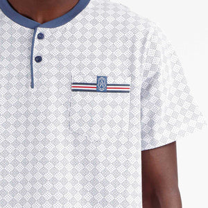 Pigiama uomo fantasia cotone Admas Classic 62111 azul