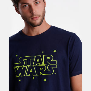 Pigiama uomo estivo Star Wars 62485 100% cotone