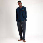 Pigiama uomo lungo cotone Admas 63105