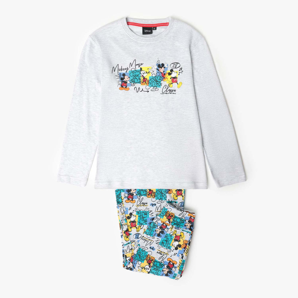 Pigiama bimbo caldo cotone Mickey Mouse Disney 63239