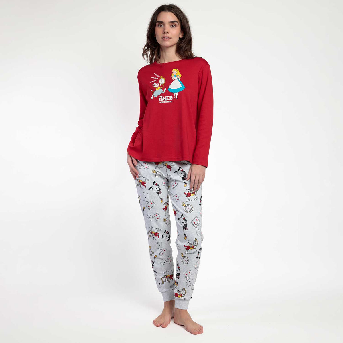 Pigiama donna Alice nel Paese delle Meraviglie Disney 63307
