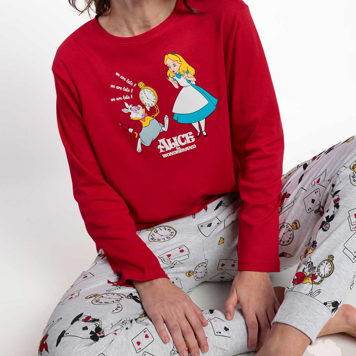 Pigiama donna Alice nel Paese delle Meraviglie Disney 63307
