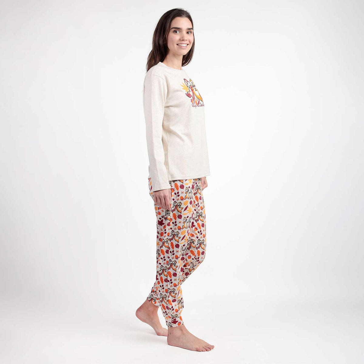 Pigiama donna Cip & Ciop in caldo cotone Admas 63317