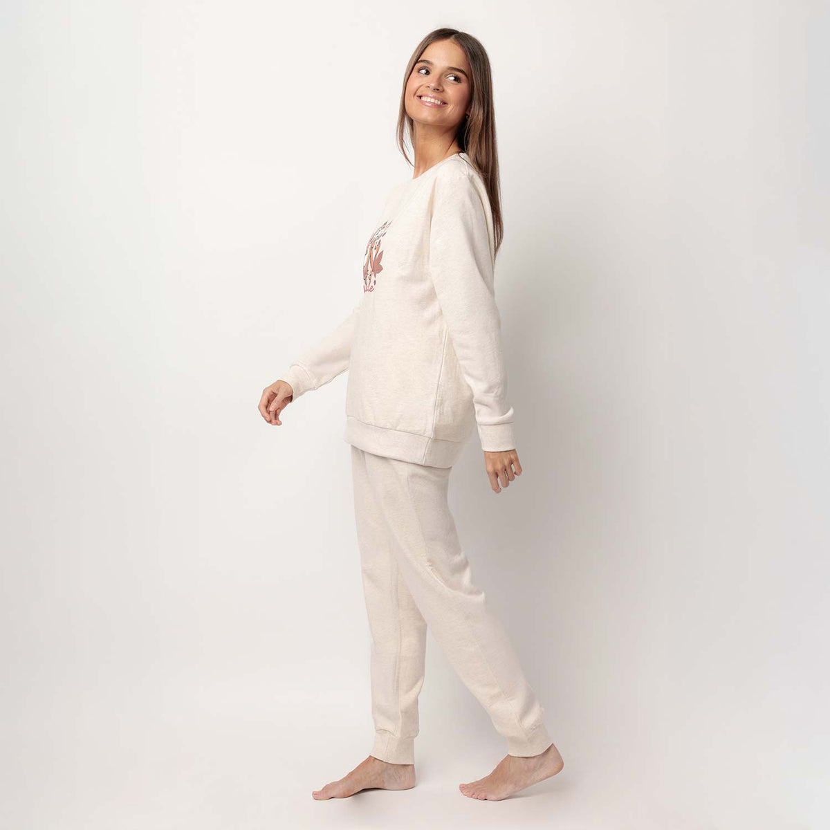 Pigiama donna Cip & Ciop in caldo cotone Admas 63319