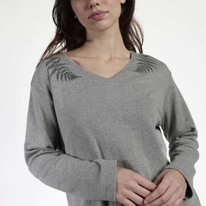Pigiama donna scollo V in caldo cotone Admas 63591