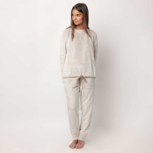 Pigiama donna in pile-coral Admas 63612