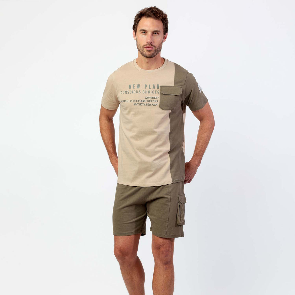 Pigiama uomo corto cotone Admas 64790