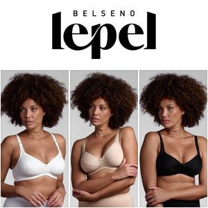 Reggiseno senza ferretto belseno Lepel 650 in cotone