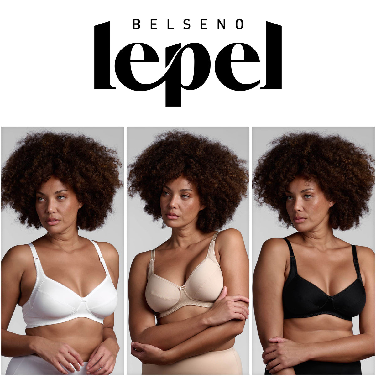 Reggiseno senza ferretto belseno Lepel 650 in cotone