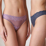 Slip donna brasiliana pizzo e cotone Jadea 6567 2pz