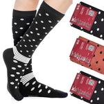 Calze lunghe gambaletto caldo cotone Meritex 6584C 3 paia