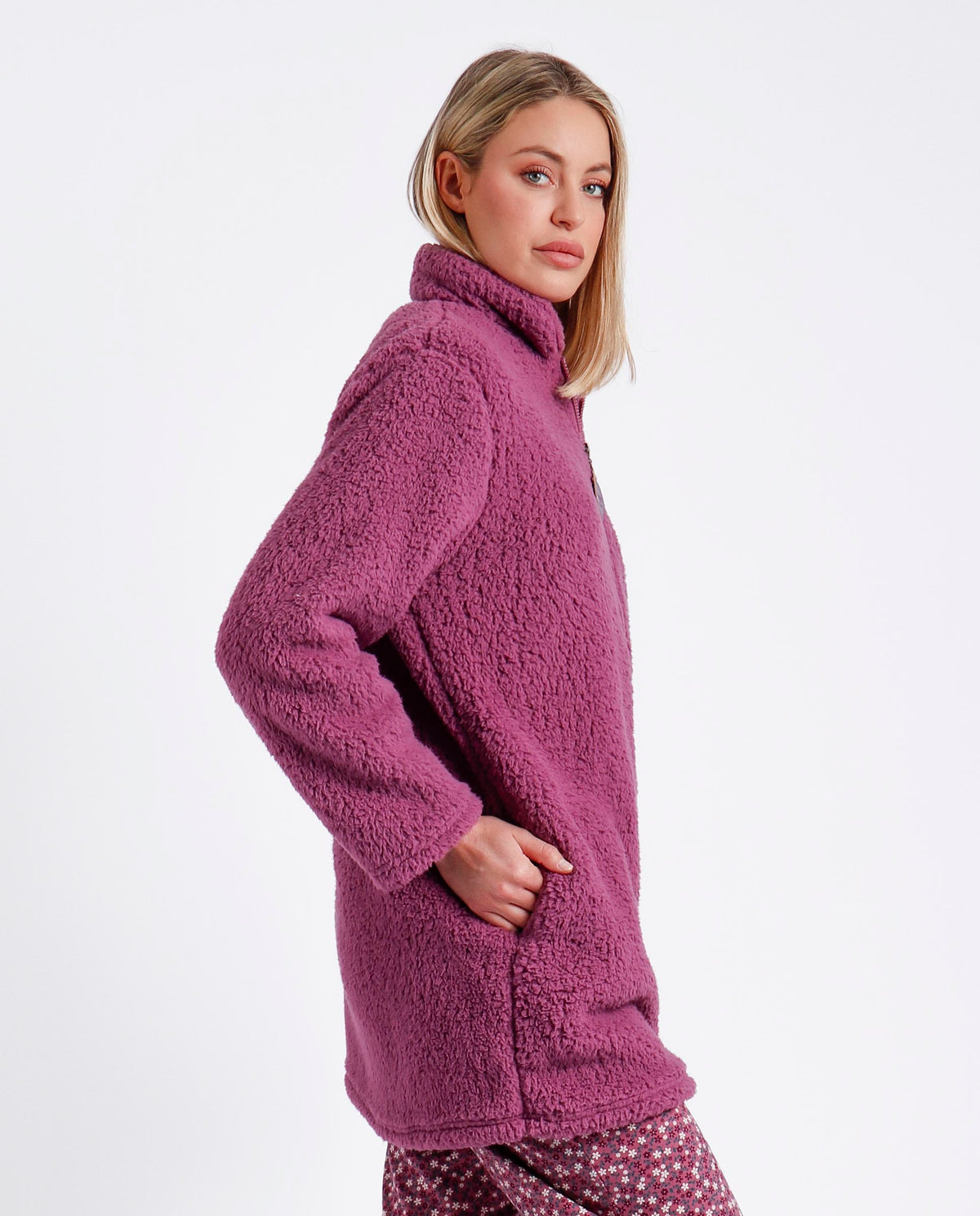 Giacca donna Santoro Gorjuss 67034 pile sherpa