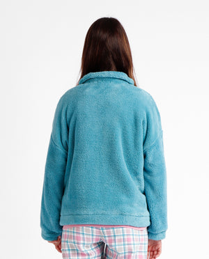 Giacca donna con zip Admas pile di coral 67097