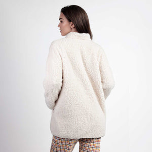 Giacca da camera donna in soffice sherpa Admas 67278