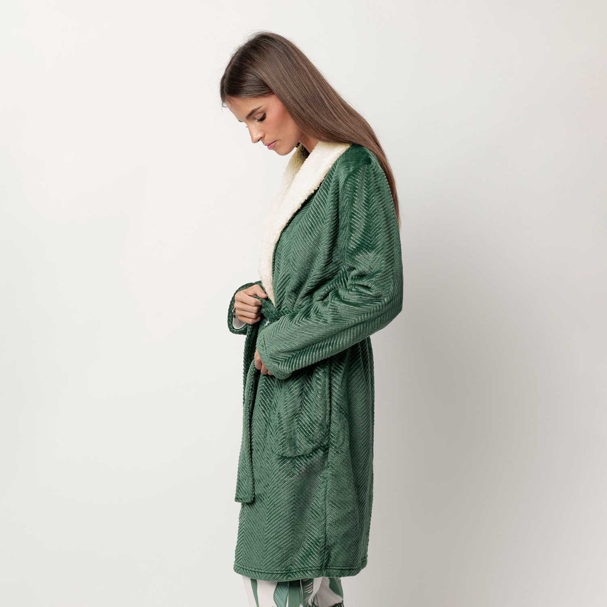 Giacca da camera donna ciniglia spigata Admas 67296