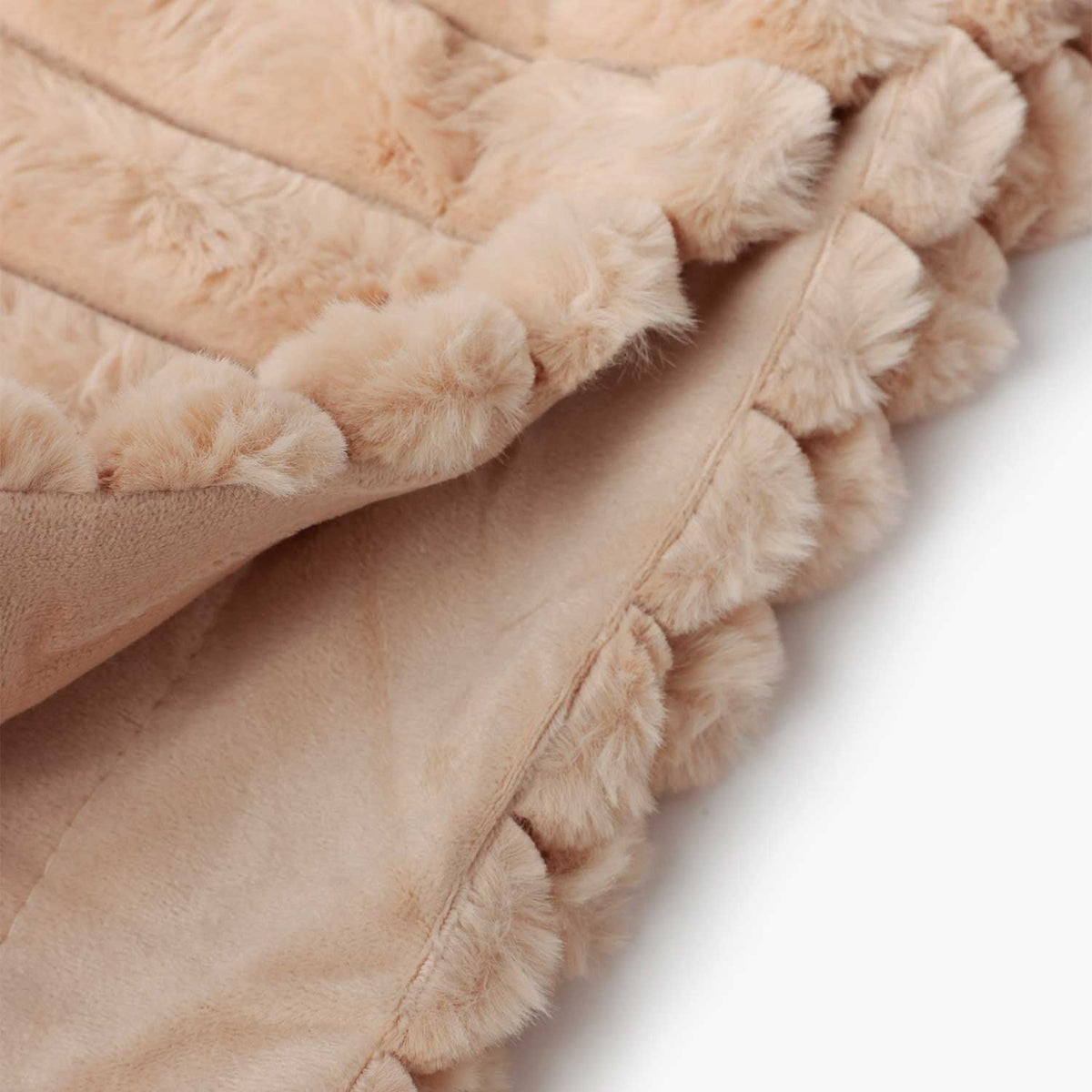 Coperta calda double-face pelliccia e pile Admas 69105