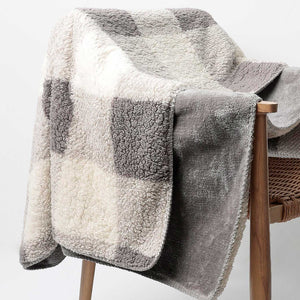 Coperta calda in sherpa double-face Admas 69108