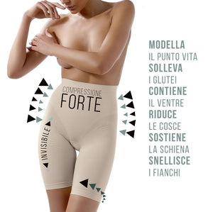 Guaina vita alta contenitiva forte con gamba Controlbody 410464