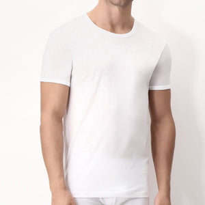 Maglia intima uomo Cagi 1318 filo di scozia manica corta