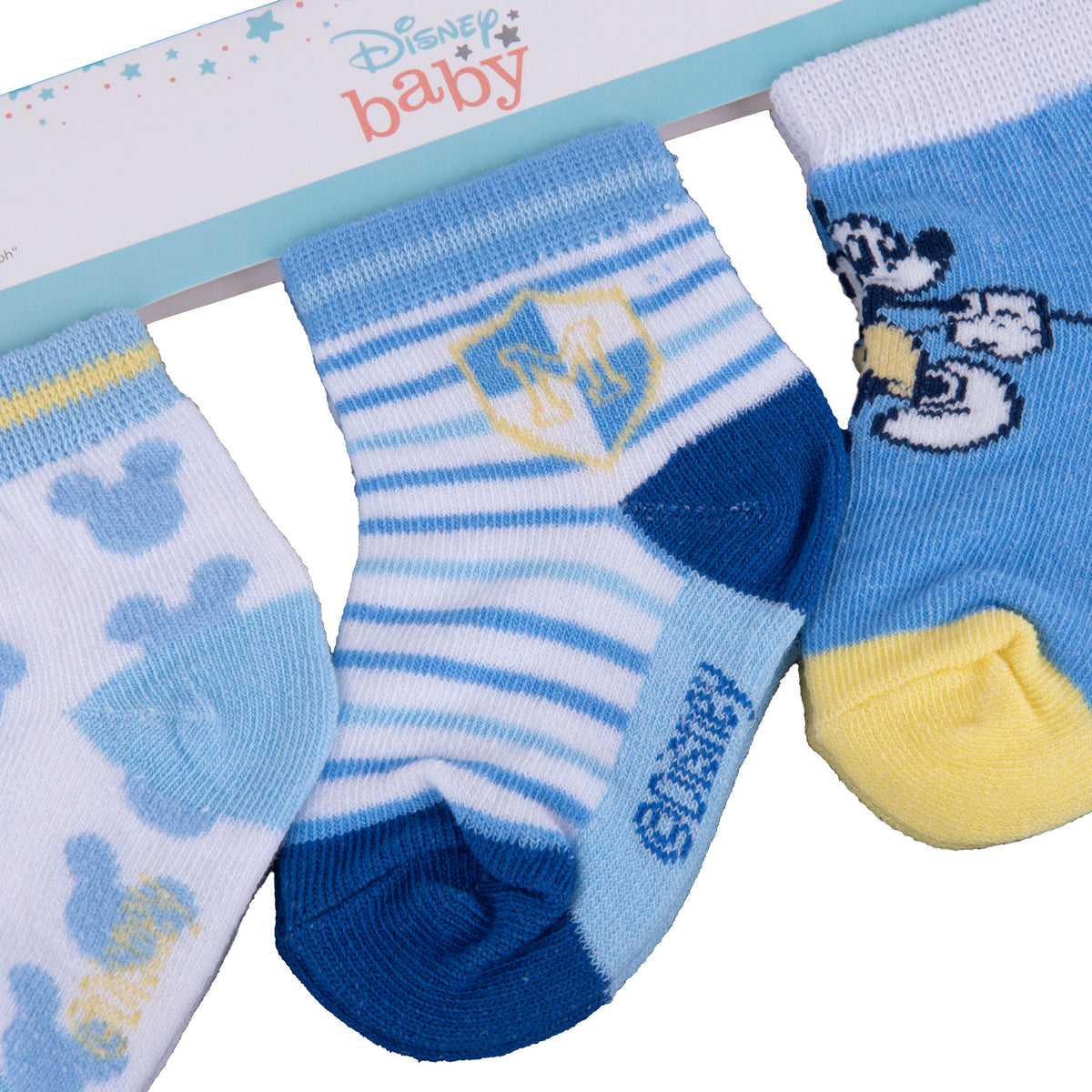 Calzini neonato Disney 8041 topolino 3 paia blu