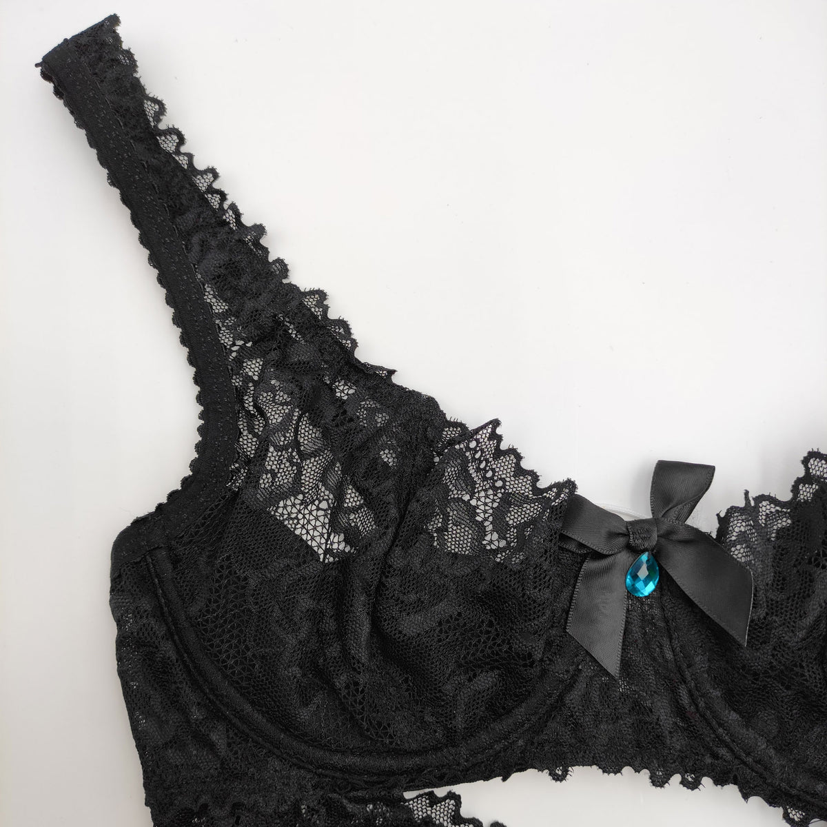 Sexy sottoveste + perizoma Obsessive 867-CHE-1 trasparente