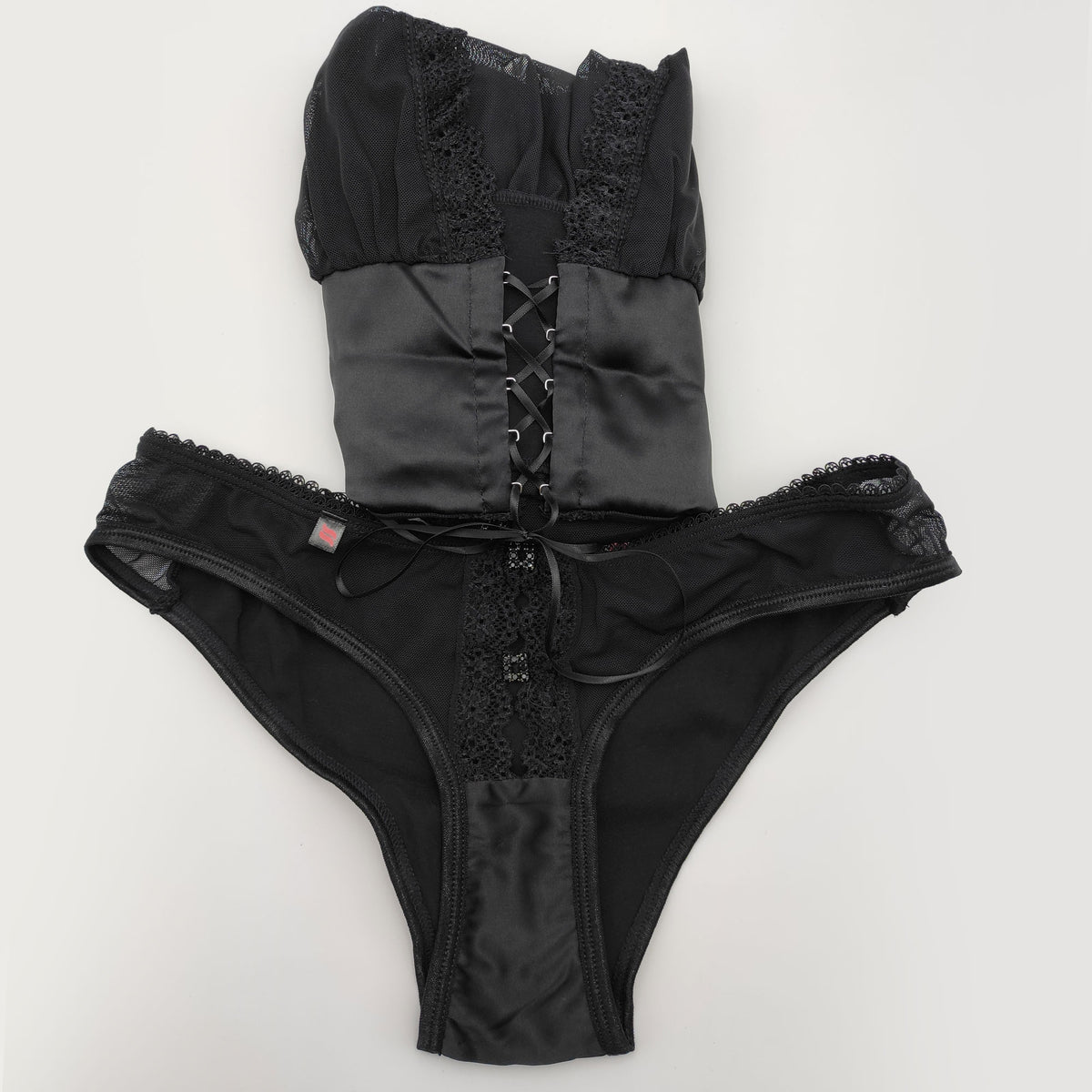 Sexy coordinato babydoll + brasiliana Obsessive 868-BAB-1