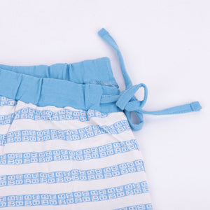 Pigiama donna Laura Biagiotti 96380 corto azzurro