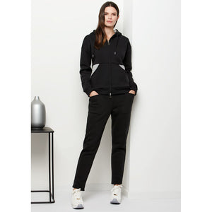 Tuta donna felpata nera Laura Biagiotti BOS 96575S