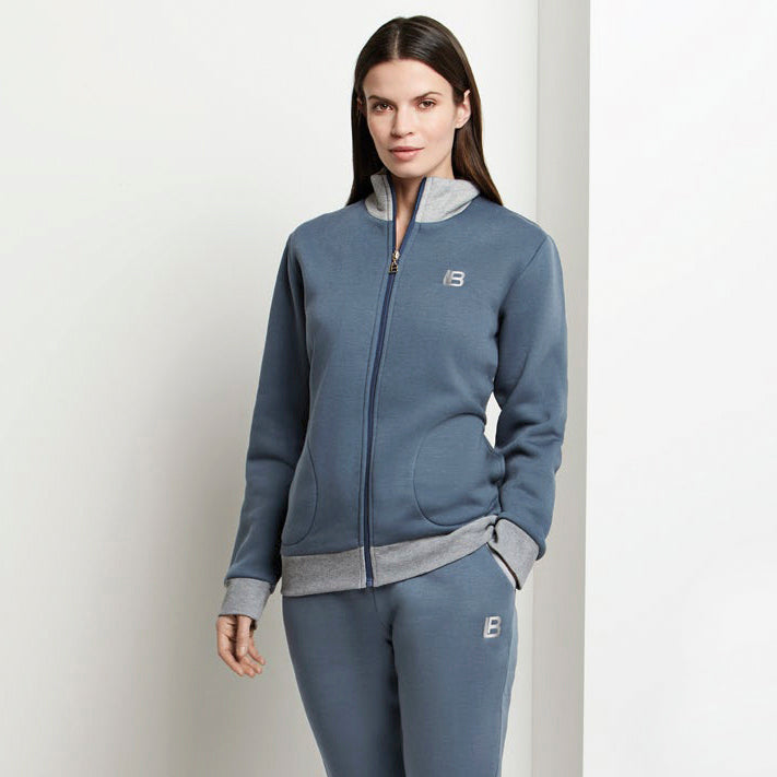 Tuta donna felpata avio e grigio Laura Biagiotti BOS 96581S