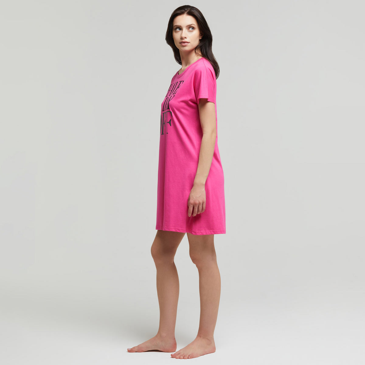 Maxi t-shirt donna cotone Pompea Dora