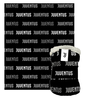 Plaid agnellato Juventus 130x160 ufficale