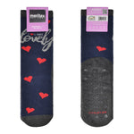 Calze antiscivolo donna Meritex 9928 Blu + Rosso