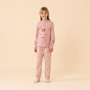 Pigiama bimbo/a caldo cotone con orsetto Noidinotte FE2652