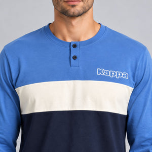 Pigiama uomo in caldo cotone scollo a serafino Kappa KMW25018