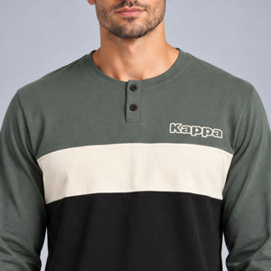 Pigiama uomo in caldo cotone scollo a serafino Kappa KMW25018