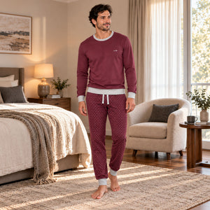 Pigiama uomo in caldo cotone Lovable L0F5P