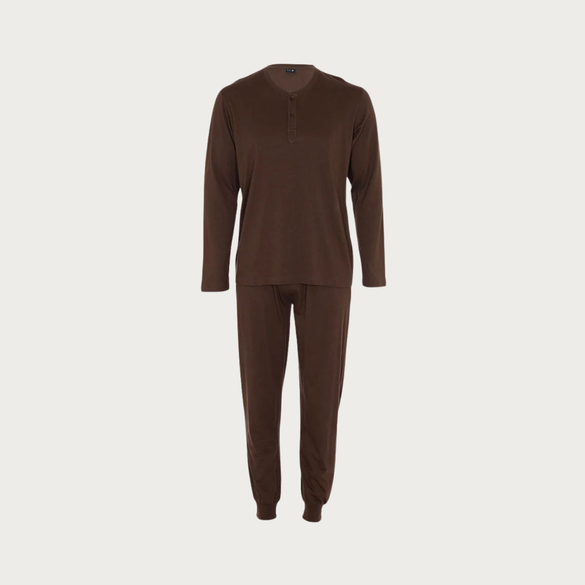 Pigiama uomo in cotone scollo serafino Lovable L0ET6