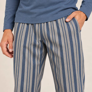 Pigiama uomo in caldo cotone scollo serafino Ragno UA73NU