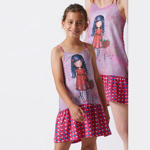 Camicia da notte bimba abitino Santoro Gorjuss 51543