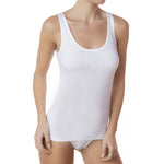 Canotta Jadea 2003 Green Cotton spalla larga in cotone