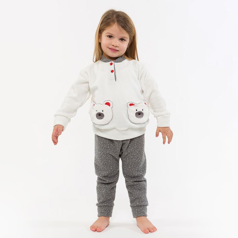 Pigiama Gary neonata bambina H10044 punto milano