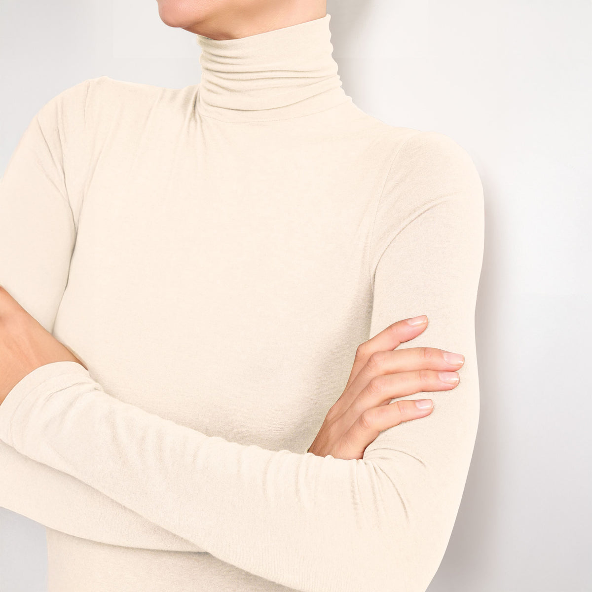 Maglia Philippe Matignon Leger con cashmere dolcevita collo alto