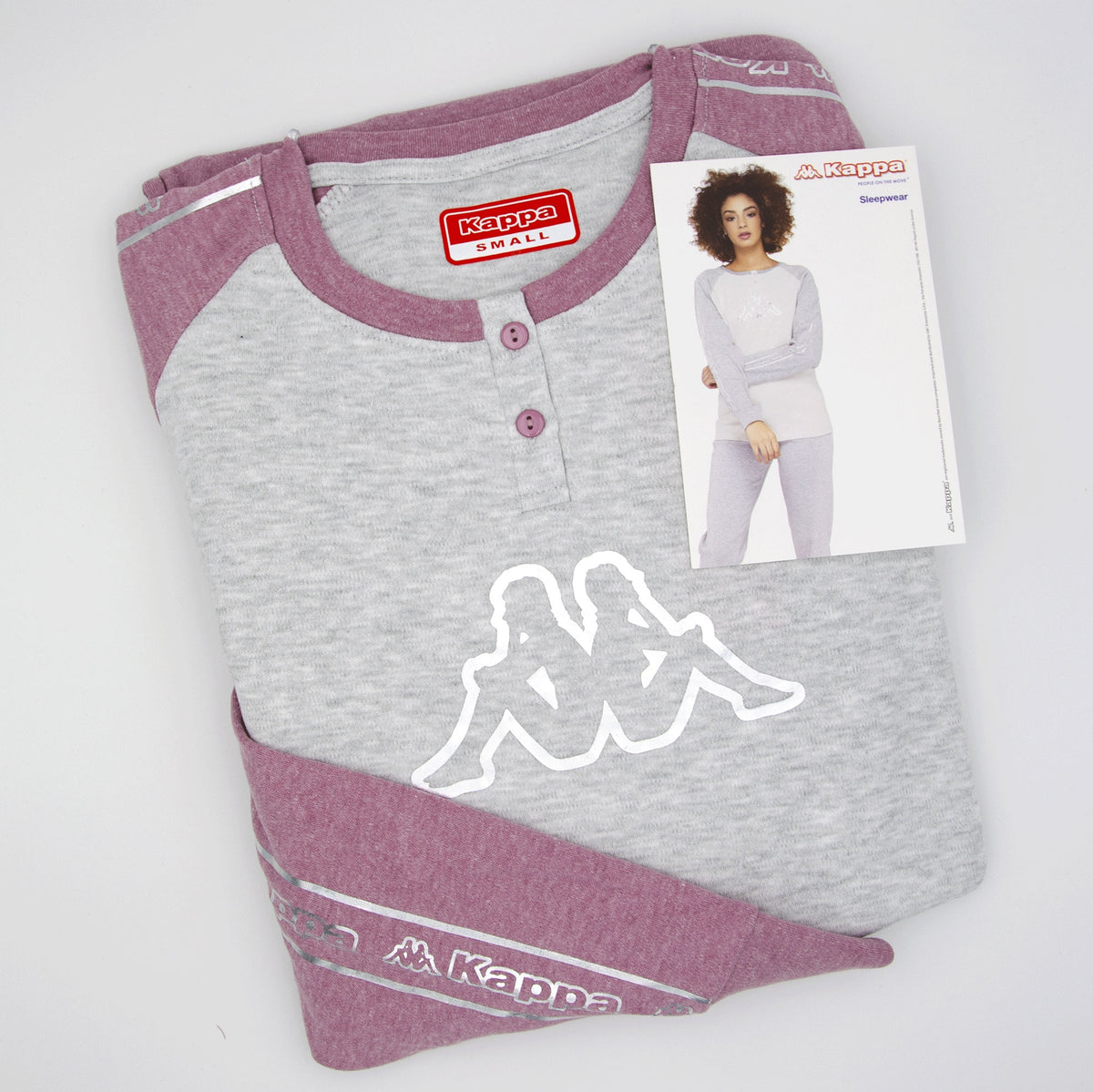 Pigiama donna Kappa 20613 caldo cotone