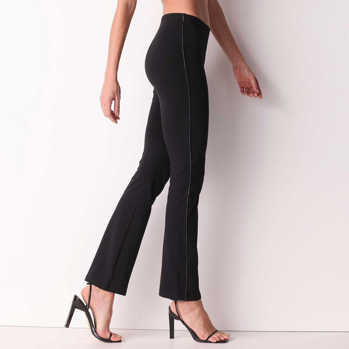 Pantalone donna in cotone bielastico Cotonella ADD19