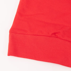 Felpa donna natalizia Admas 56111 caldo cotone felpato rossa
