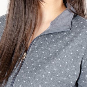 Pigiama donna giacca Biancaluna punto milano 2536 grigio